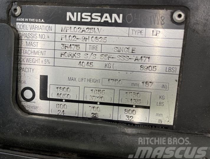 Nissan MPL02A25LV Empilhadores - Outros