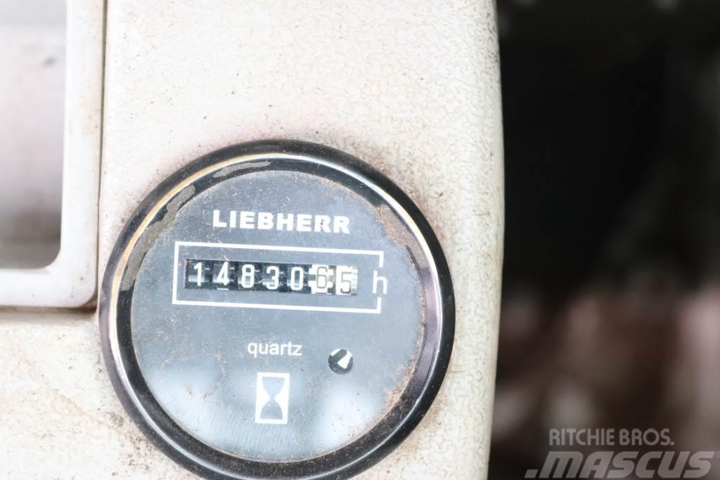Liebherr A 924 C Umschlagbagger mit Greifer Escavadoras de rodas