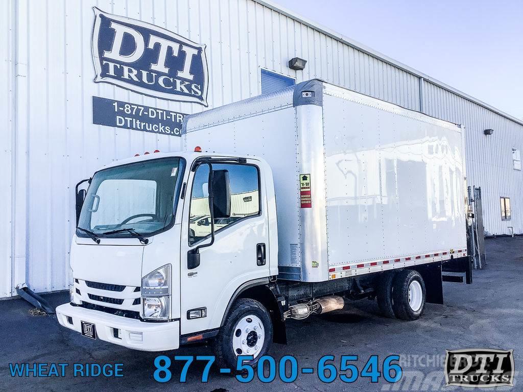 Isuzu NPR 14'L Box Truck, Gas, Auto Transmission, 1,600  Camiões de caixa fechada