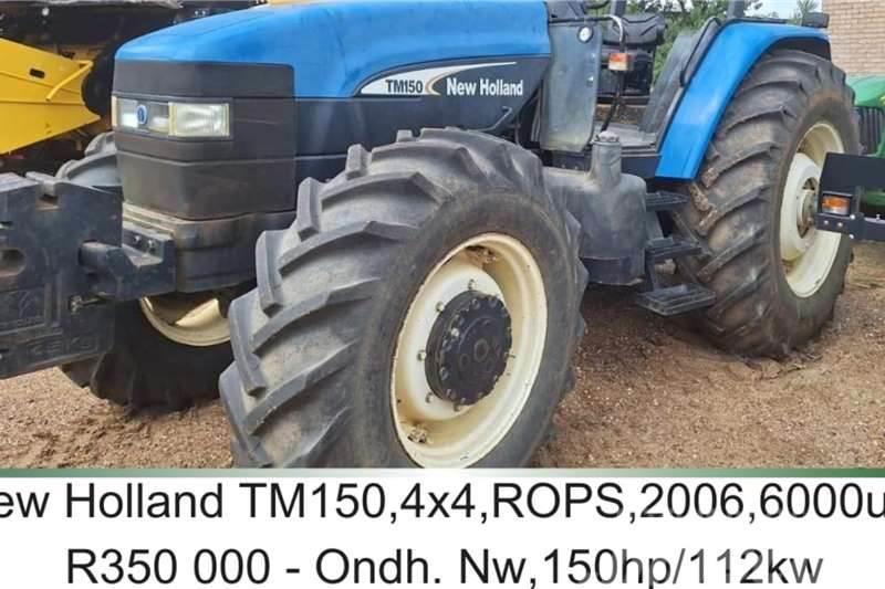 New Holland TM 150 - ROPS - 150hp / 112kw Tratores Agrícolas usados