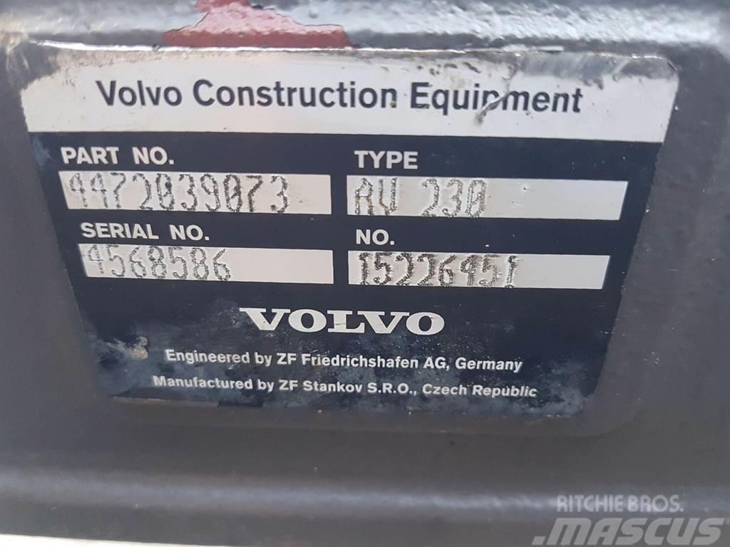 Volvo L30G-VOE15226451-ZF AV-230-Axle/Achse/As Eixos
