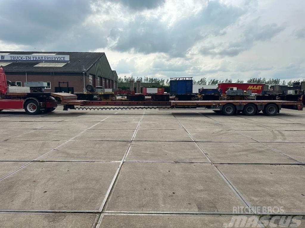 Nooteboom LAST AXEL STEERING, 6,8 M EXTENDABLE Low loader-semi-trailers