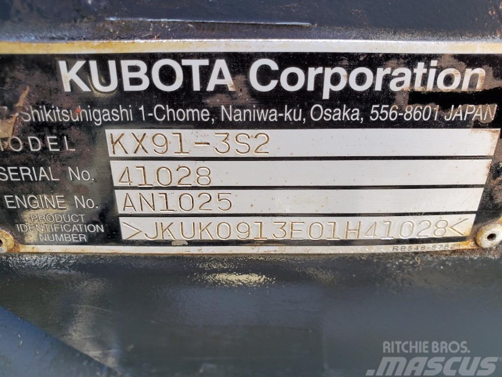 Kubota KX 91-3 S2 Mini Escavadoras <7t