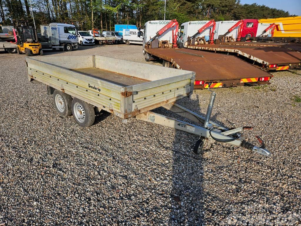 Brenderup 2 tons trailer model 4310 TB alu Reboques estrado/caixa aberta