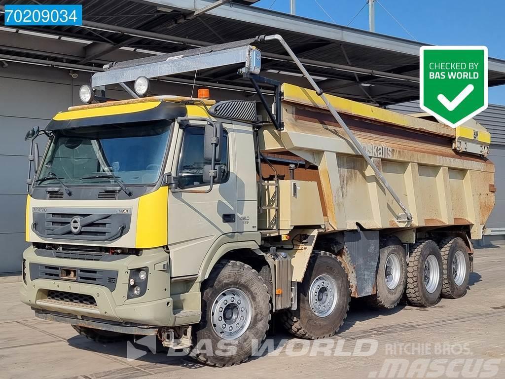 Volvo FMX 460 10X4 34m3 Hydr. Pusher 55T payload VEB+ EE Camiões basculantes