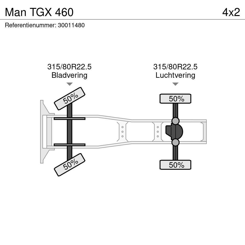 MAN TGX 460 Tractores (camiões)
