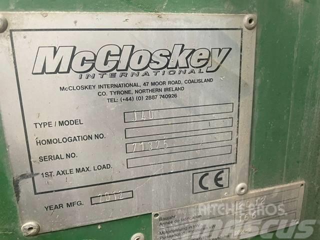 McCloskey J40 Britadores móveis