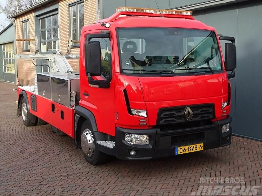 Renault D180 EURO 6 RECOVERY WINCH REMOTE TUV 02/2025 Camiões de Reciclagem