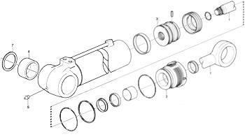 Volvo Kit reparare cilindru hidraulic - VOE15173429 Hidráulica