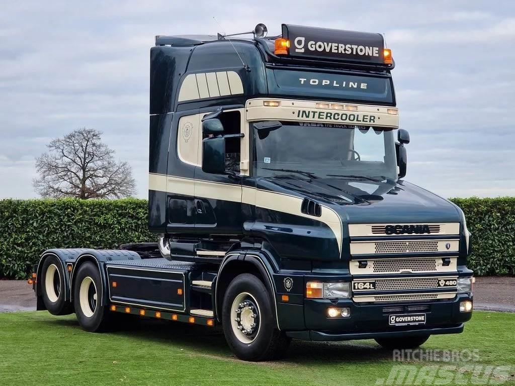 Scania T164-480 V8 Torpedo 6x2 - Top condition - Full spe Tractores (camiões)