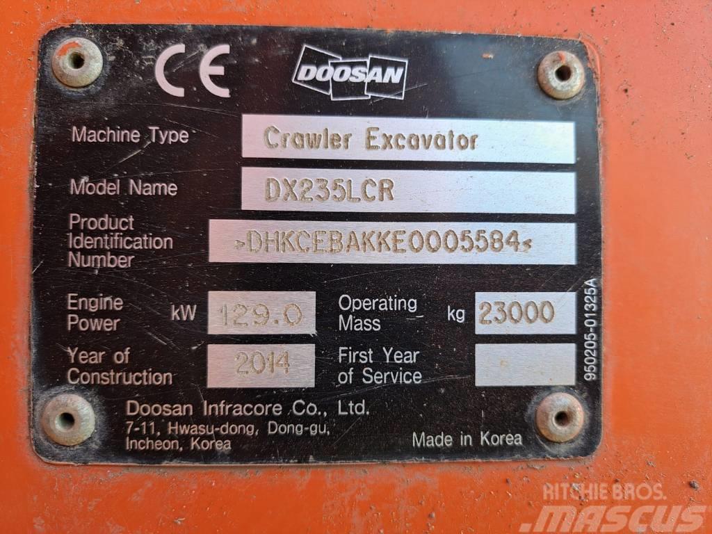 Doosan DX 235 LCR Escavadoras de rastos