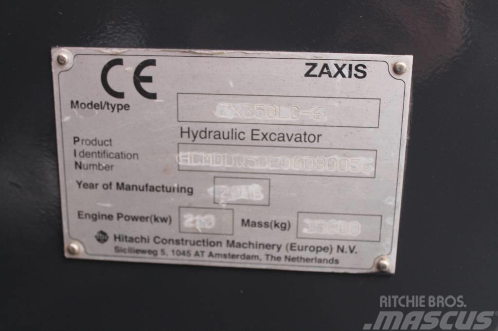 Hitachi ZX 350 LC-6 / 2 Kauhaa, Novatron 3D, Rasvari, Ym! Escavadoras de rastos