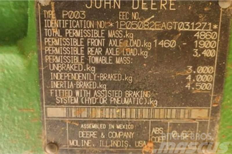 John Deere 5082E Tratores Agrícolas usados