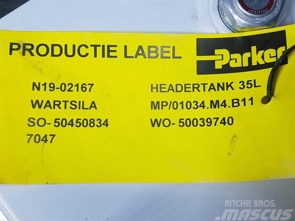 Parker - Headertank 35L - Tank/Behälter/Reservoir Hidráulica