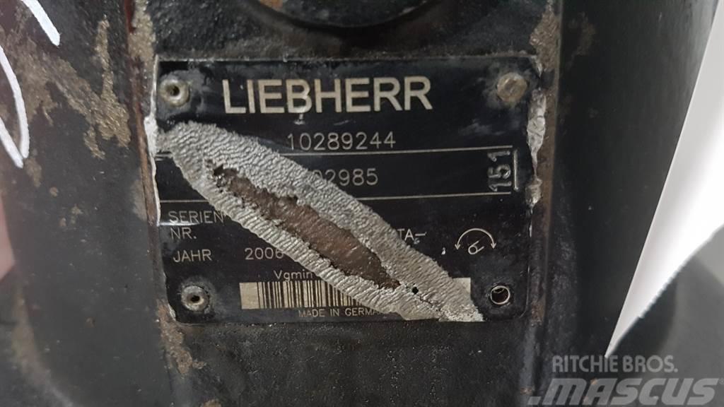 Liebherr 10289244 - Drive motor/Fahrmotor/Rijmotor Hidráulica