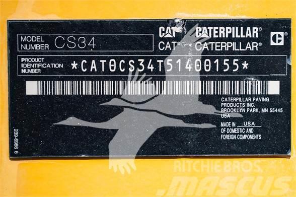 CAT CS34 Cilindros Compactadores monocilíndricos