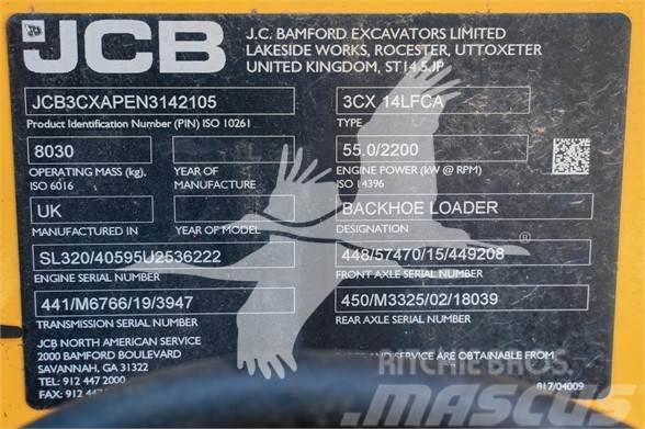 JCB 3CX14 Retroescavadoras