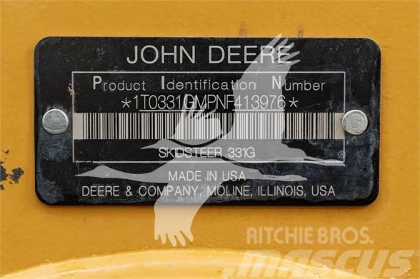 John Deere 331G Carregadoras de direcção deslizante