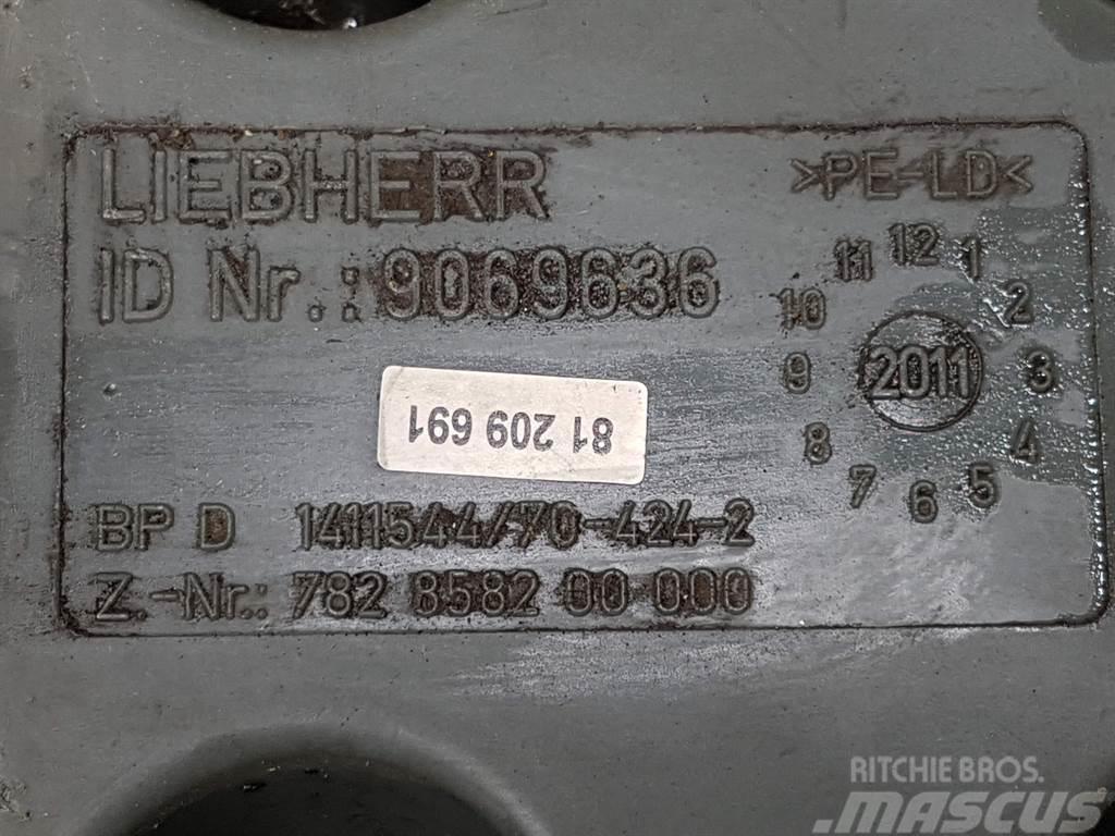 Liebherr L586 2plus2-9069636-Hood/Haube/Kap Chassis e suspensões