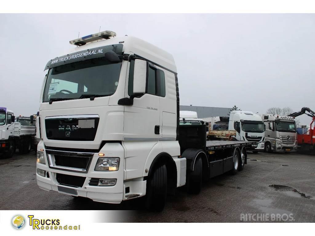 MAN TGX 26.440 + EURO 5 + Right Hand Drive Flatbed / Dropside trucks