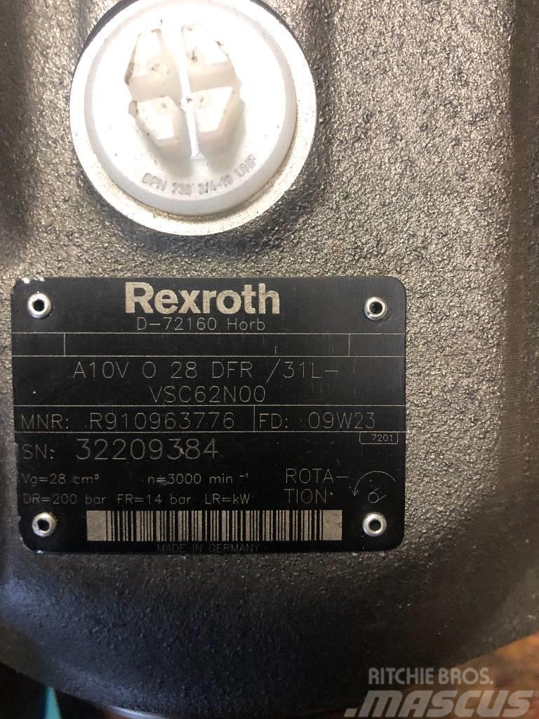 Rexroth A10V O 28 DFR/31L-VSC62N00 Outros componentes