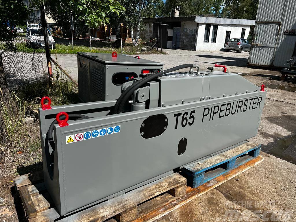 PIPEBURSTER T65 Kraking NO DIG Scandinavian Perfuradoras Túneis e mineração subterrânea