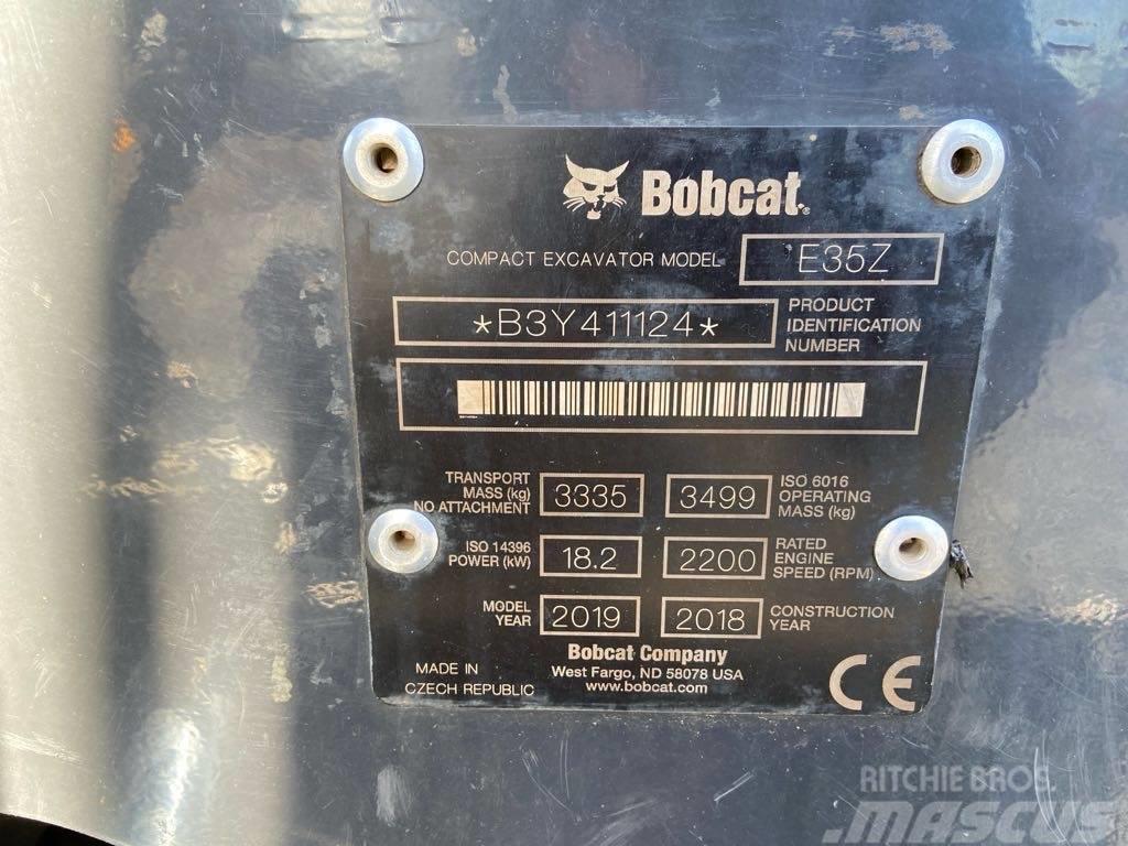 Bobcat E35Z Escavadoras de rastos
