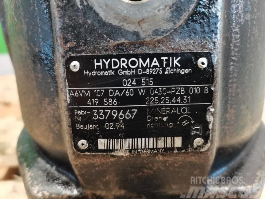 Hydromatik hydromotor {A6VM107DA} Motores