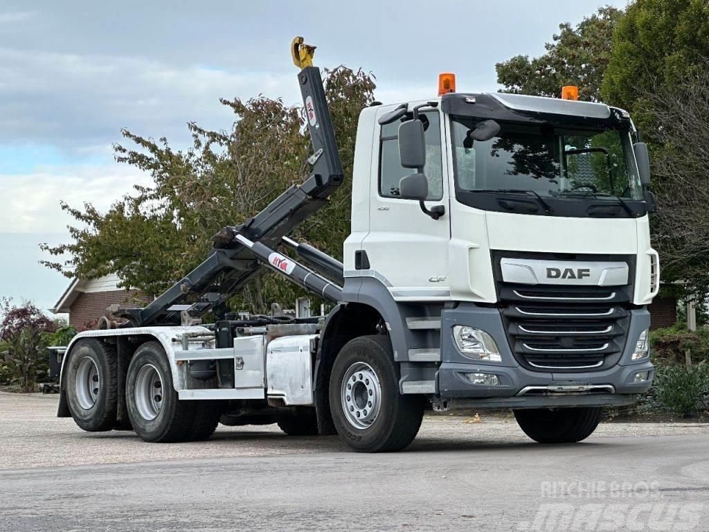 DAF CF 430 FAS 6x2 HAAK/CONTAINER!!2019!!82dkm!! Camiões Ampliroll