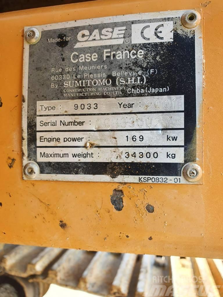 CASE 9033 Escavadoras de rastos