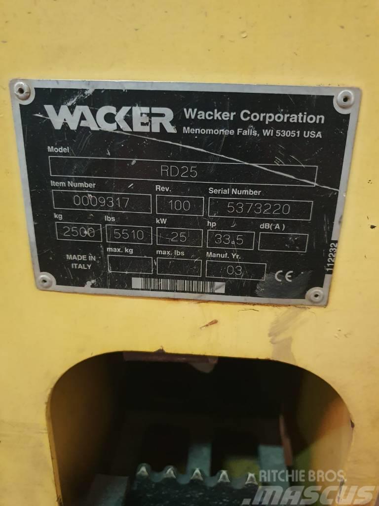 Wacker Neuson RD 25 Cilindros Compactadores - Outros