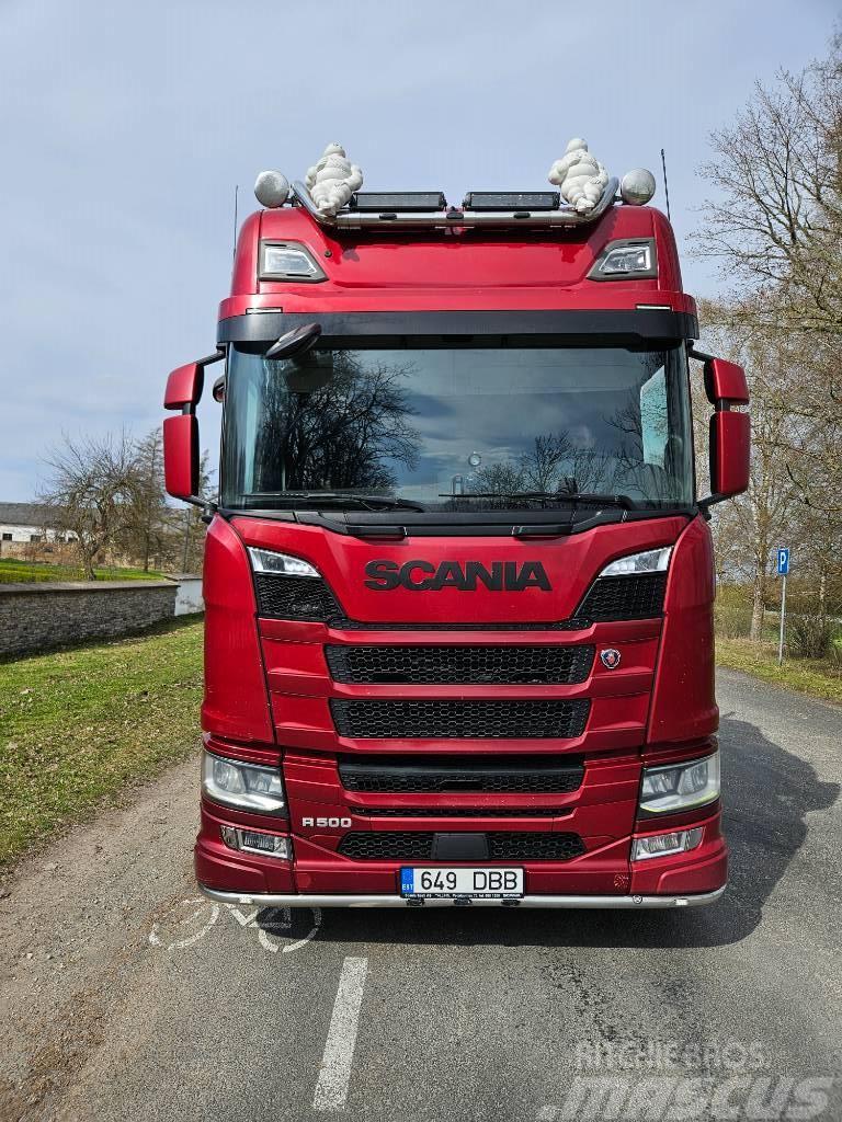Scania R 500 Camiões de transporte de troncos