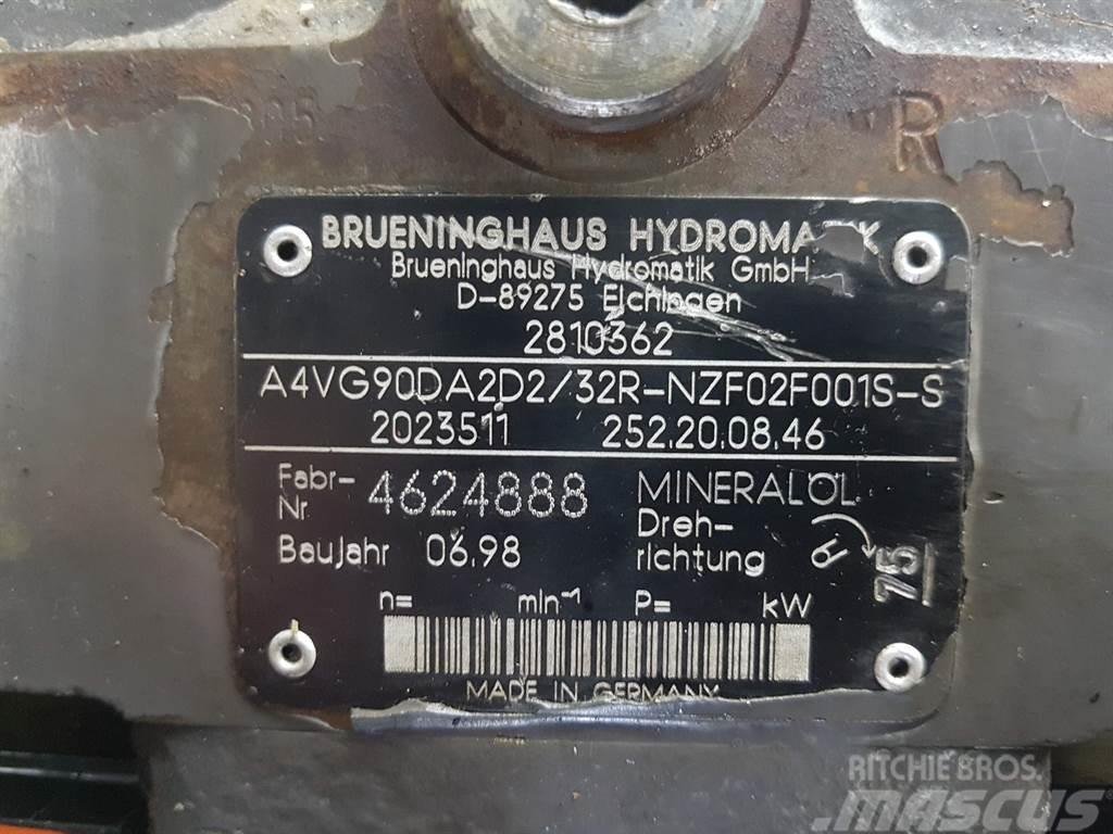 Brueninghaus Hydromatik A4VG90DA2D2/32R - Volvo L45TP - Drive pump Hidráulica