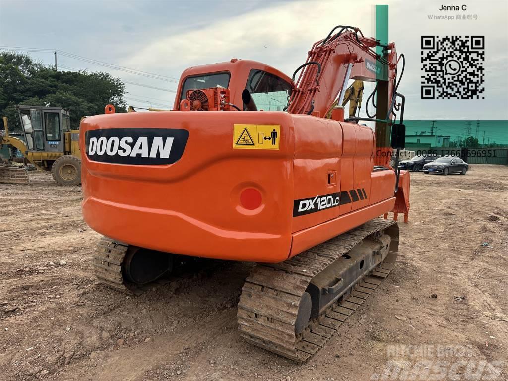 Doosan DX120 Escavadoras Midi 7t - 12t