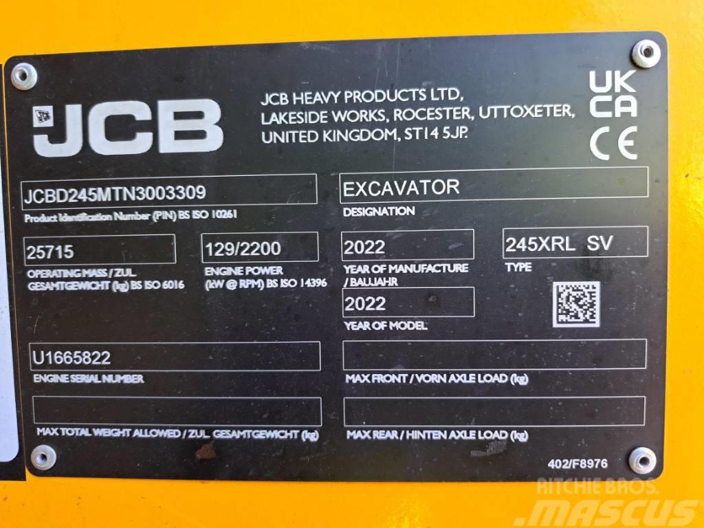 JCB 245 XR Escavadoras de rastos