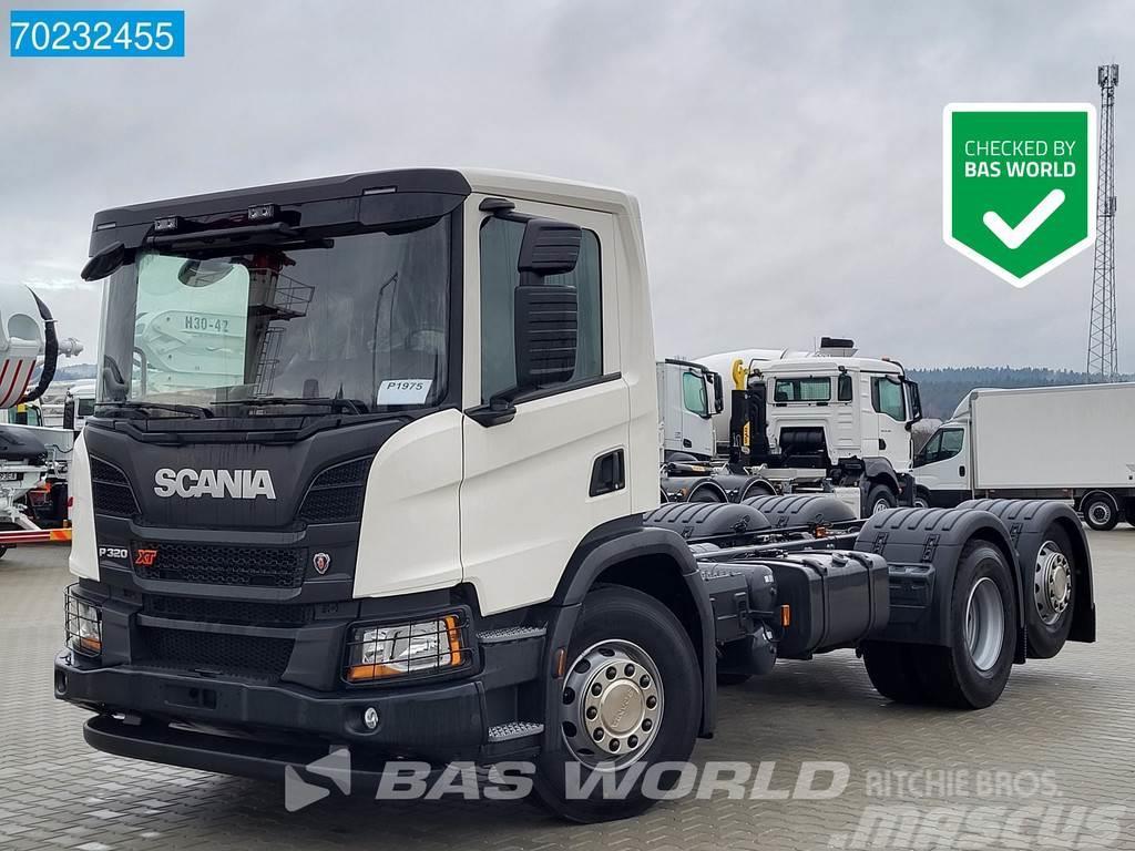 Scania P320 6X2 NEW chassis Lift-Lenkachse Euro 5 Camiões de chassis e cabine