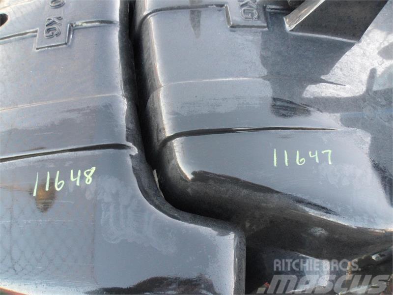  Alø 600 kg add-on frontklods Outros acessórios de tractores
