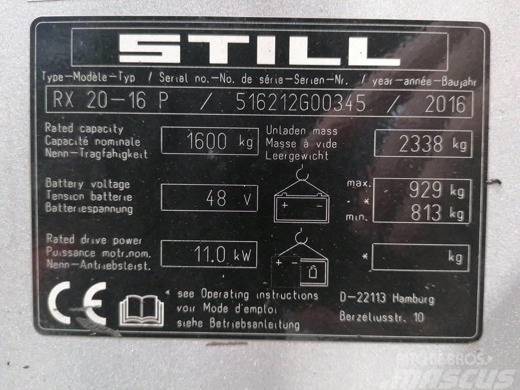 Still RX20-16P Empilhadores eléctricos
