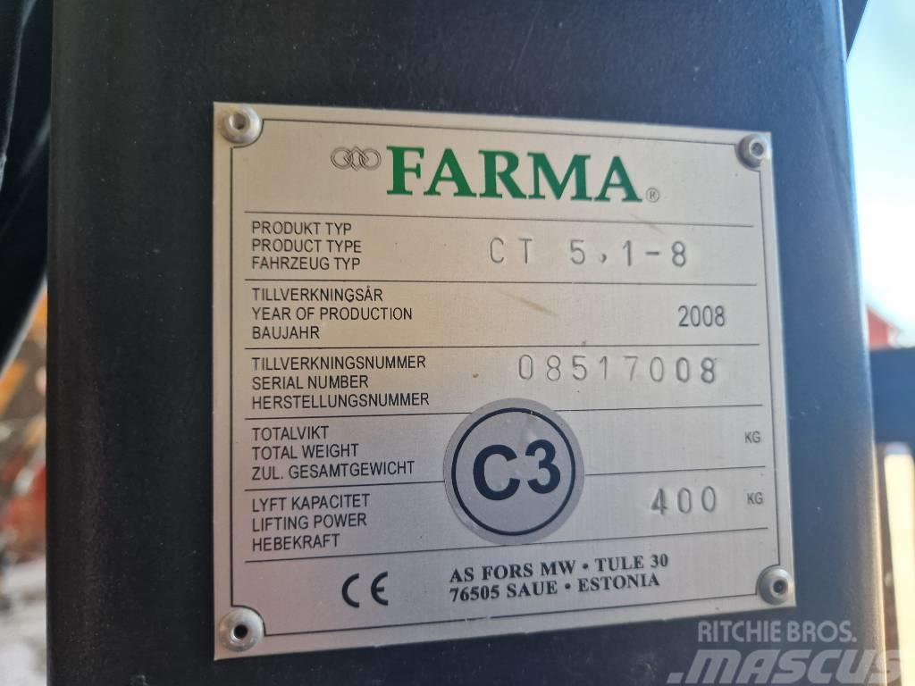 Valmet 305 + Farma5,1-8 Tratores Agrícolas usados
