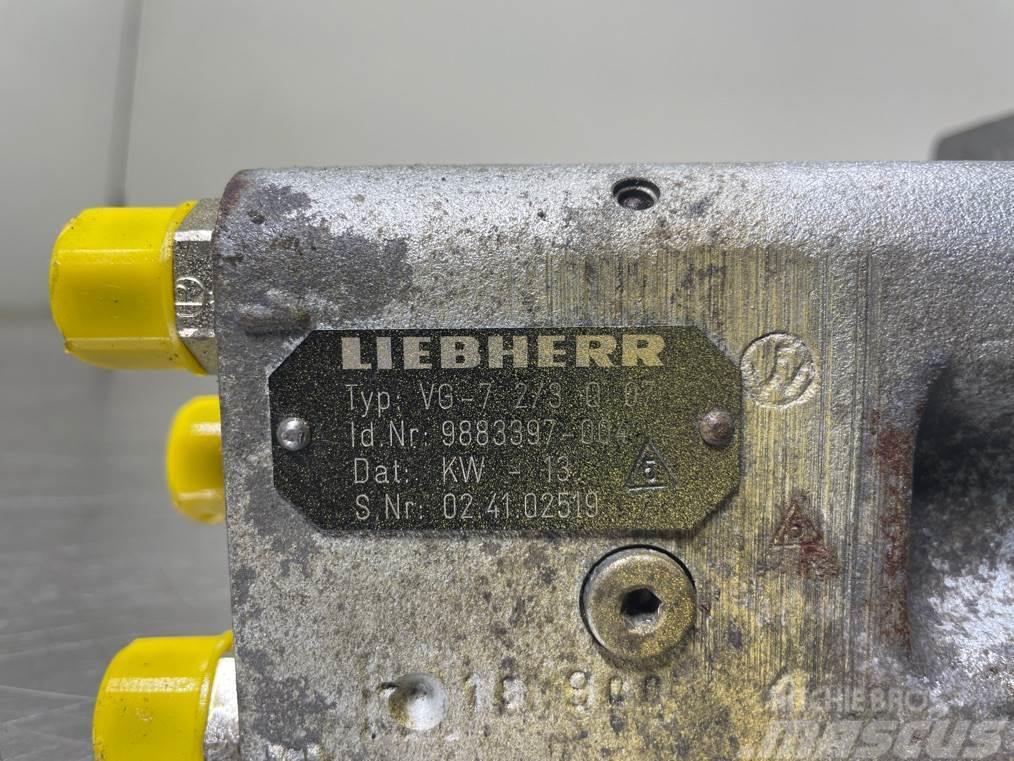 Liebherr A924B-9883397-Servo valve/Servoventil/Servoventiel Hidráulica