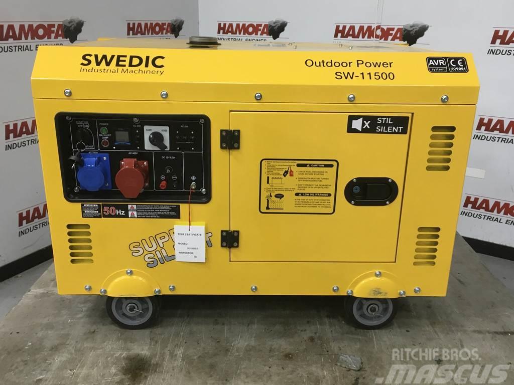  SWEDIC SW-11500 GENERATOR 10KVA NEW Geradores Diesel