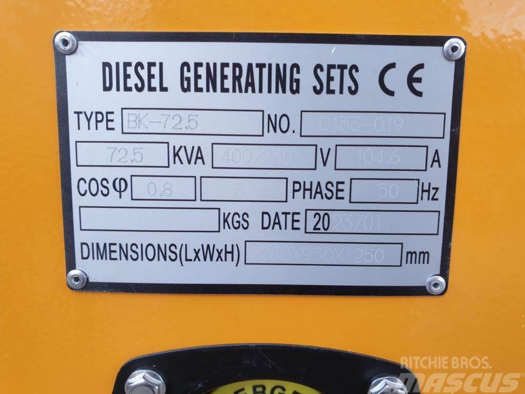  Diversen BK-72.5 Geradores Diesel