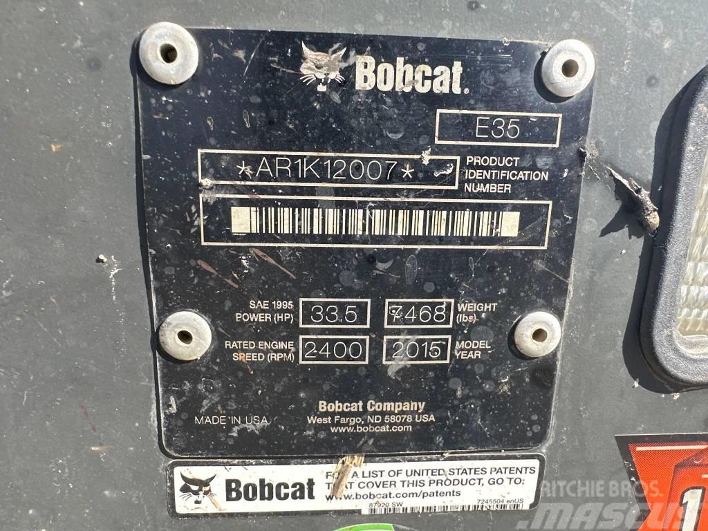Bobcat E35 Mini Escavadoras <7t