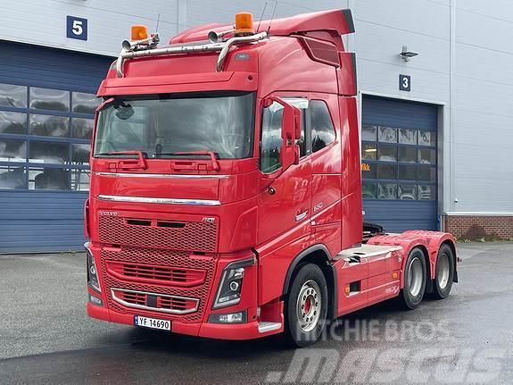 Volvo FH16 650 6x2 med hydraulikk for tippsemi Tractores (camiões)