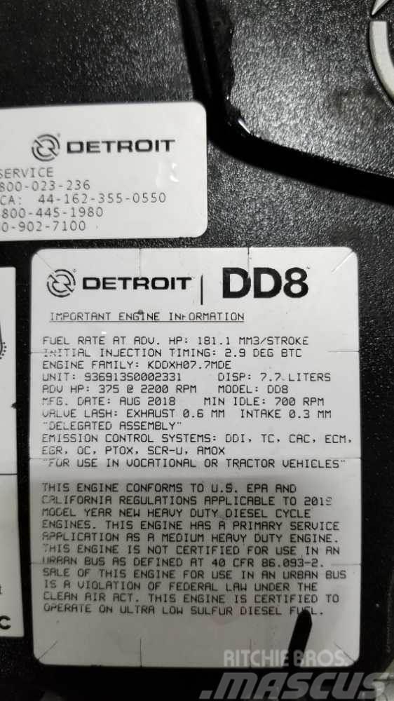 Detroit Diesel DD8 Motores