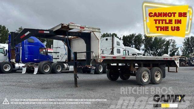 Utility REMORQUE FLATBED GOOSENECK Tractores (camiões)