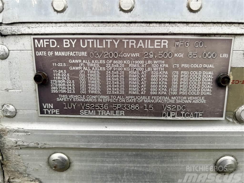Utility 53X102 Reboques de caixa fechada