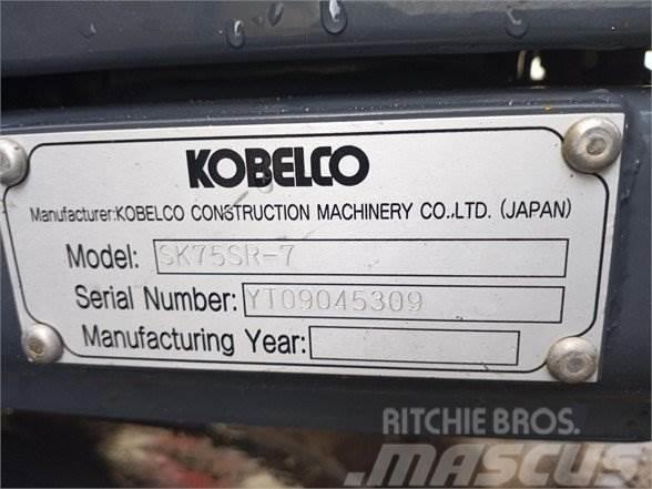 Kobelco SK75SR-7 Escavadoras de rastos