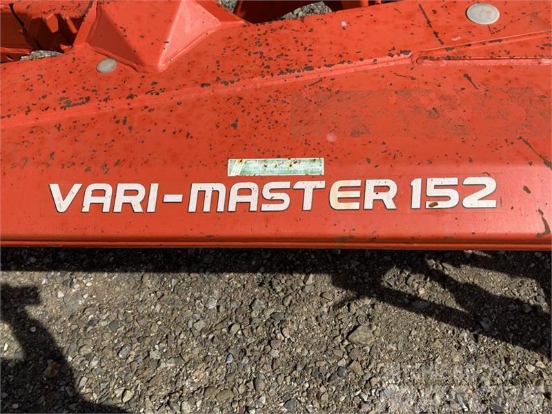 Kuhn Vari-Master 152 6-furet. Stort 760 hydr. landhjul Charruas reversíveis