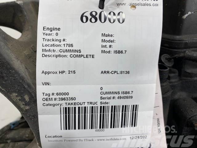 Cummins ISB6.7 Motores